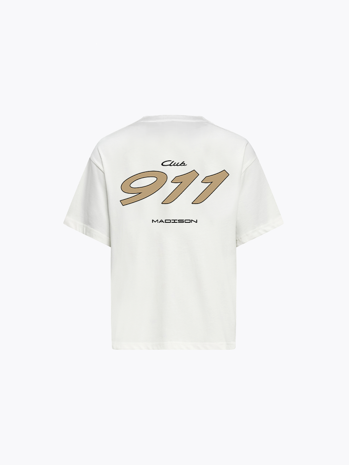 911 T-Shirt Dark Sand