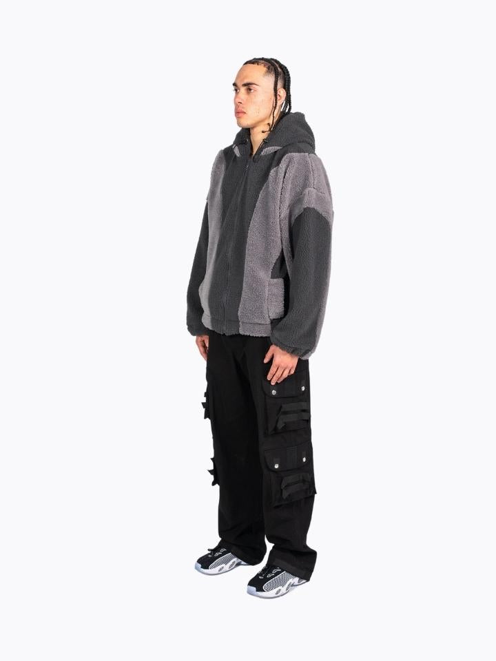 TEDDY JACKET GREY
